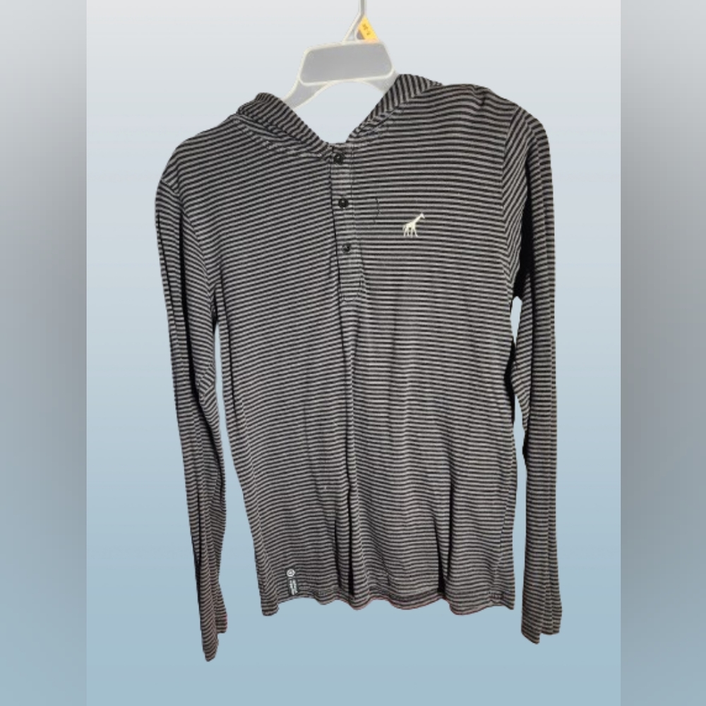LRG Light Weight button up with Hood